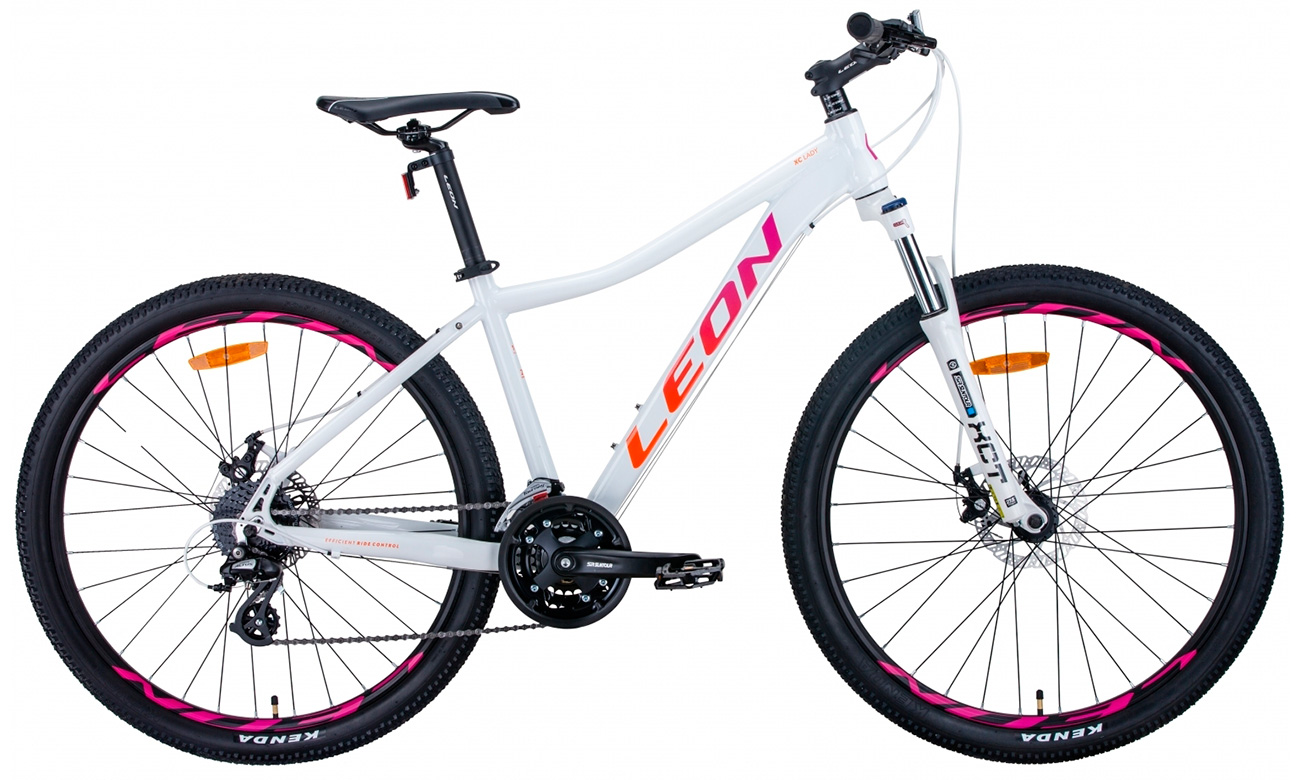 Велосипед Leon XC-Lady  27,5" (2020) 2020 Бело-розовый